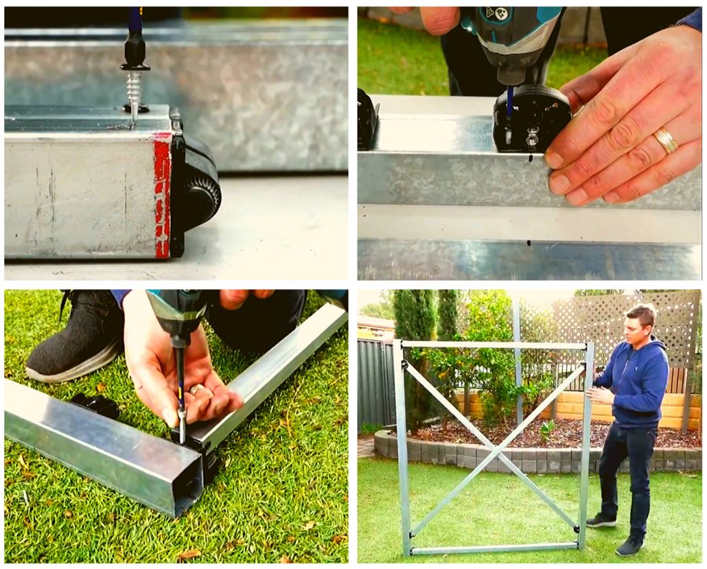 DIY Metal & Steel Gate Frame Kits Australia | Kwiktech