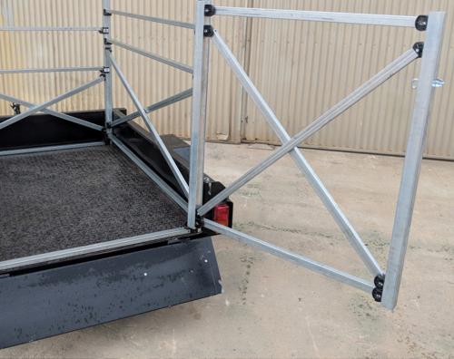 Step 1 - Kwiktech DIY Trailer Frame - Only use close up section